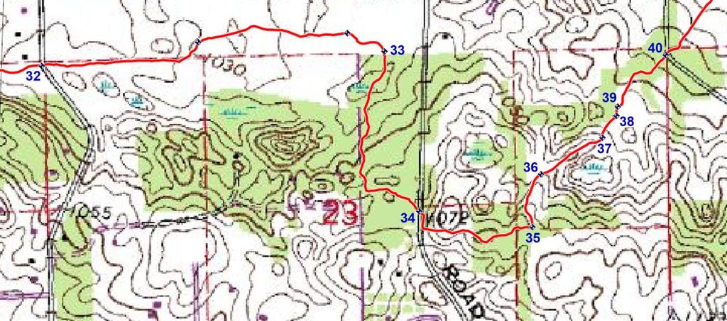 CPT Canoe Trek 2nd day, South Hill Road to Childs Lake Road (Canoe Livery Start Edition, Canoe Map #7) The trail is intersected with many equestrian trails and meeting horses and riders should be