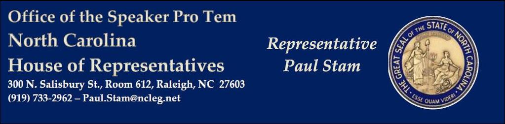 To: Memorandum From: Representative Paul Stam Date: October 24, 2014 RE: New Lottery Ad is Extremely Misleading: All or Nothing The NC Lottery continues to publish misleading advertising.