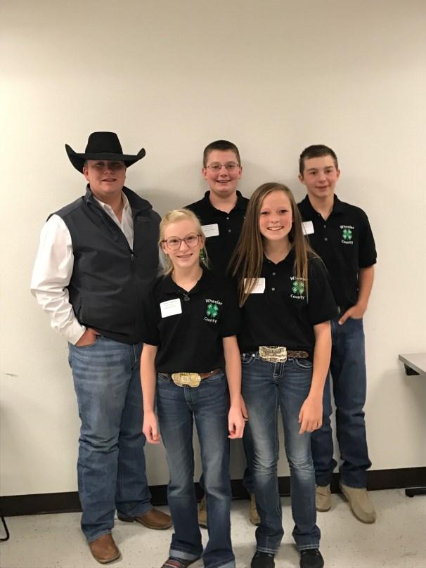 Youth participated in the Food Show, Food Challenge, and Swine, Beef and Nutrition Quiz Bowl Food Show - Junior: Rance Angeley