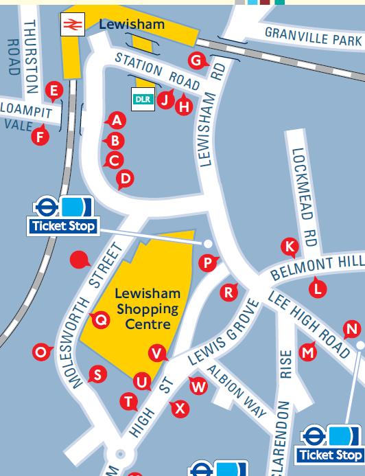 Lewisham interchange Strengths Convergence of SE London bus routes High frequency of DLR National Rail connectivity and frequency to central London Proximity to Lewisham town centre Challenges and