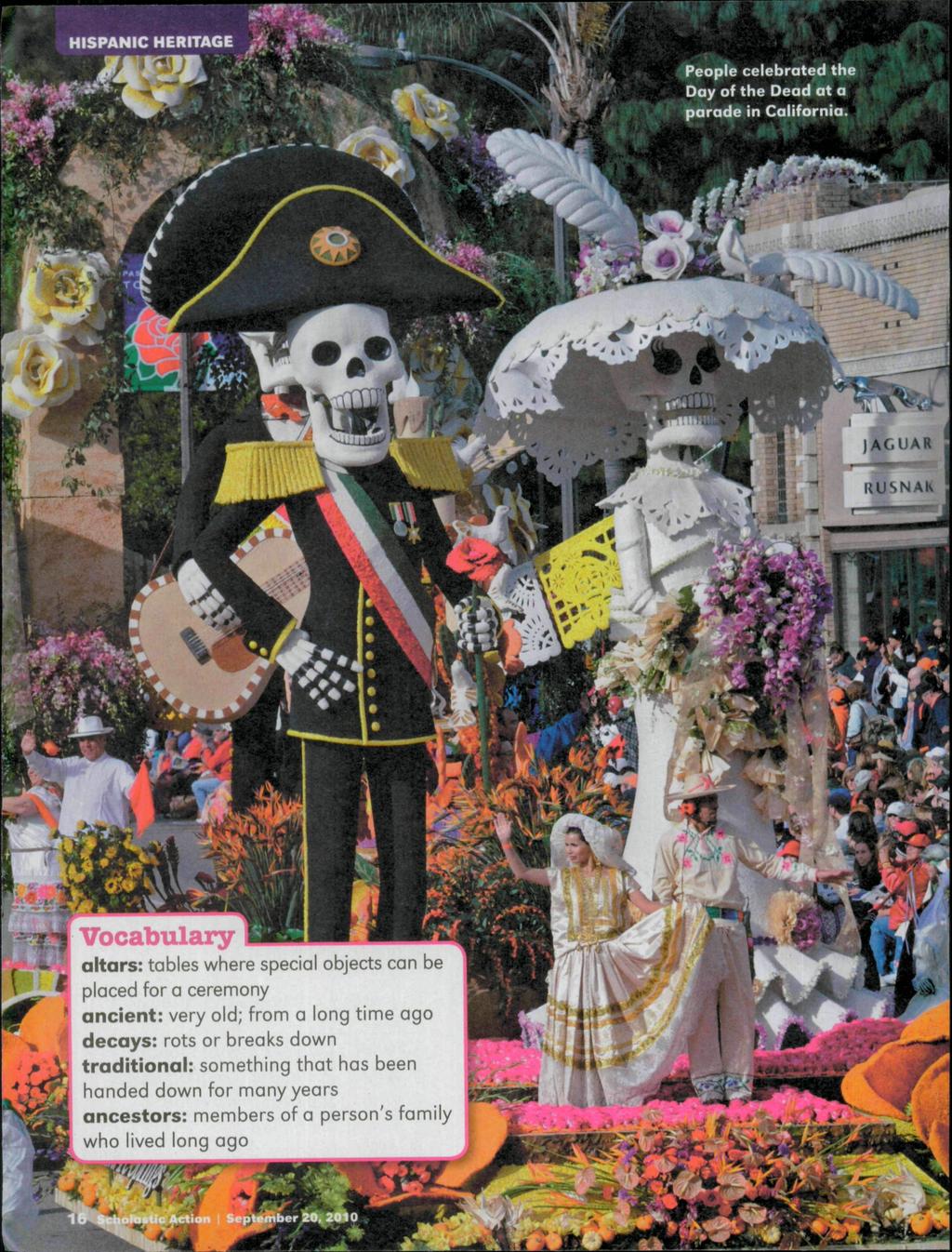 People celebrated the Day of the Dead at f^.
