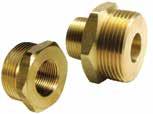 Radiant and hydronic piping systems Brass manifold combination adapter/fitting adapters Brass manifold adapters allow either a straight copper pipe or a copper fitting adapter to sweat to the brass