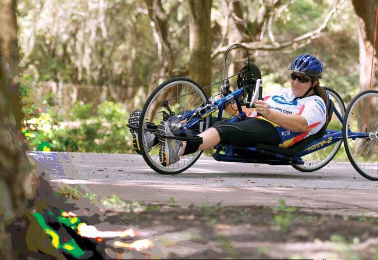 The Invacare Top End Force -2 Handcycle is a rocket.
