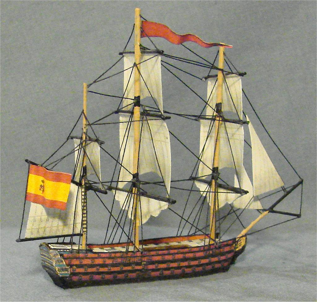 Kit #309 130 gun ship of the line, based on contemporary illustrations and