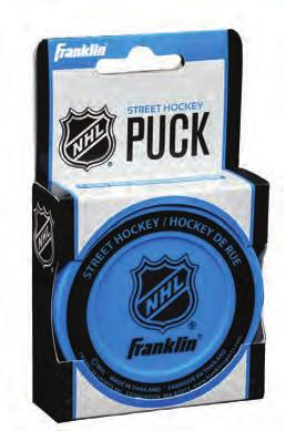 ASSORTED COLORS NEW LOW FRICTION SURFACE TEXTURE NEW LOW FRICTION SURFACE TEXTURE NHL TEAM STREET HOCKEY PUCKS