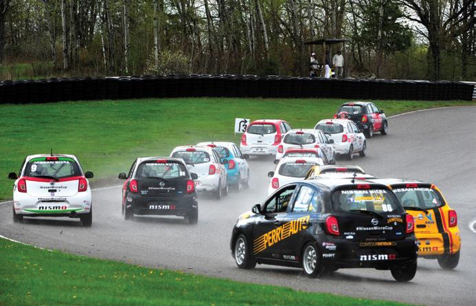 Is it fair to say that the Nissan Micra Cup is allowing you to launch it again? Actually, it wasn t a choice to put my racing career on the side.