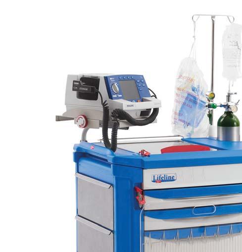 Resuscitation Carts - Polymer, Metro Lifeline Incorporates Microban offering antimicrobial protection Lightweight polymer construction with smooth rounded corners to assist cleaning Single seal