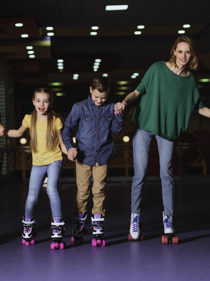 Roller Skating at GL1 Fun for the whole family!