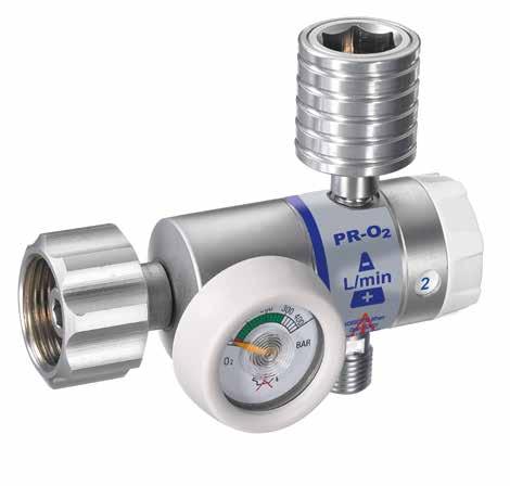 MOBILE GAS SUPPLY 5 COMPONENT SYSTEM FOR MAXIMUM FLEXIBILITY PRESSURE REGULATORS FOR MANY GAS TYPES AND OUTLETS No limits: as a specialist for pressure regulators, ATMOS has developed an innovative