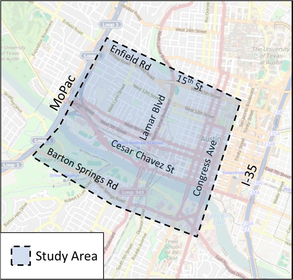EXECUTIVE SUMMARY The University of Texas at Austin Center for Transportation Research (CTR) was tasked with development and application of a dynamic traffic assignment (DTA) study to analyze the
