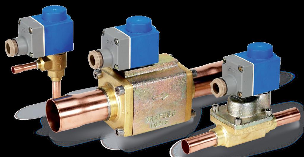 Data sheet Electric expansion valves Types AKV 10, AKV 15 and AKV 20 AKV are electrically operated expansion valves designed for refrigerating plants.