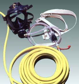 Supplied Air Respirator Uses airline