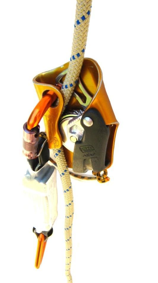 the correct way to use the Petzl ASAP