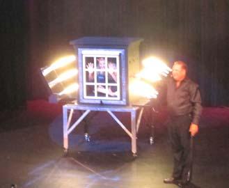 Comedy magician Glen Foster, who performs his magic shows regularly on the Disney Cruise