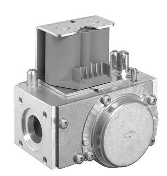 Gasloc Multifunctional gas control Combined regulator and safety shut-off valves single-stage atmospheric operating mode G-(LEP) 057 D01 3.