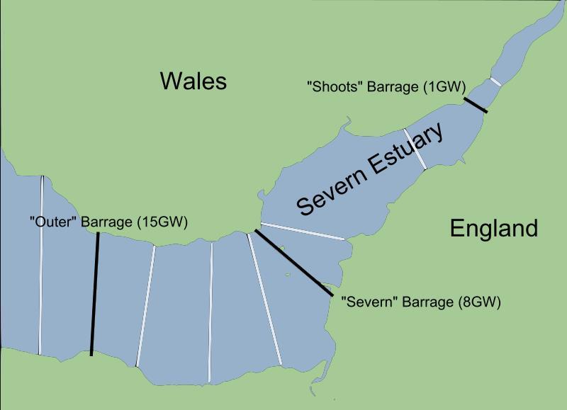 Proposed Severn Barrage (1989) Video http://en.wikipedia.