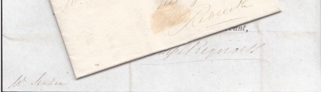 1834 letter Ripon to a farmer in Harrogate dated