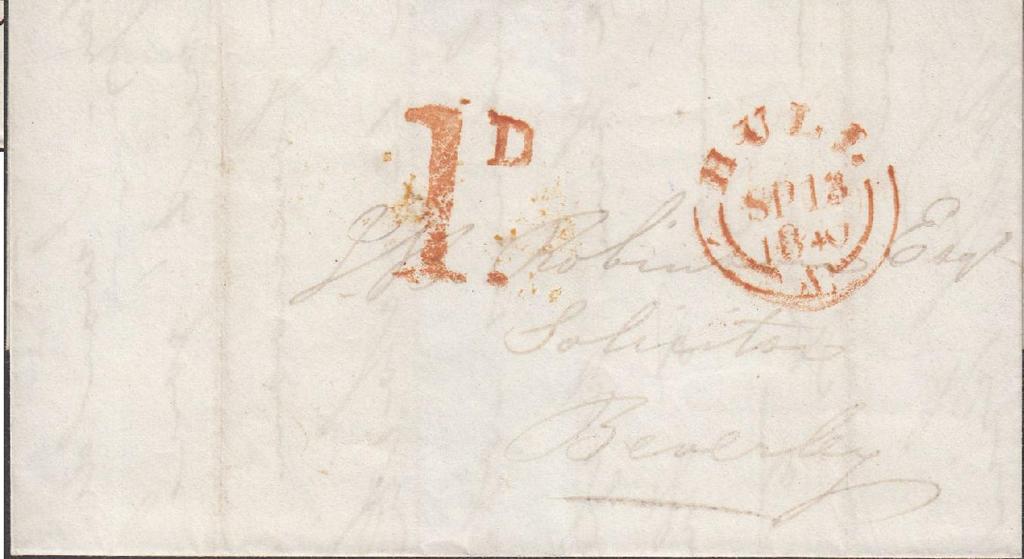 On reverse good strike of the oval FORWARDED BY/NEW YORK/ COLLOMB and ISELIN forwarding agent s cachet in black.