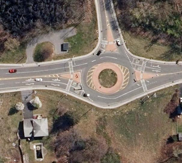 Maxwell Rd Roundabout Pros Improved traffic flow Reduce