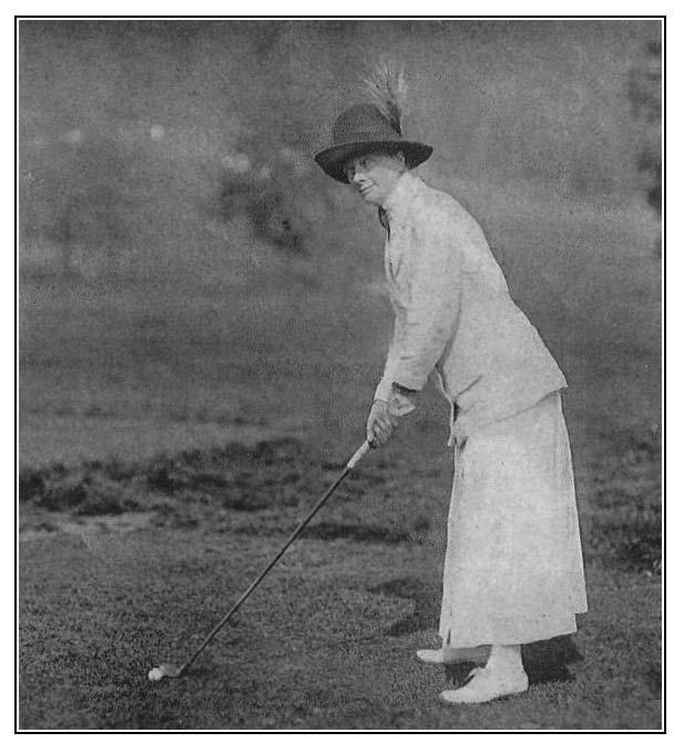 MRS. R. H. BARLOW Winner of the Low Score Medal in the Women's National last year in 75.