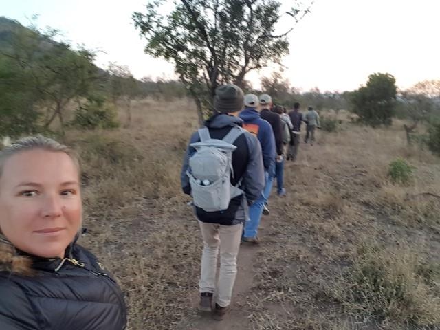 The family next moved on to the Kruger National Park, where they spotted some great African wildlife and enjoyed a sunrise hike in the bushveld.