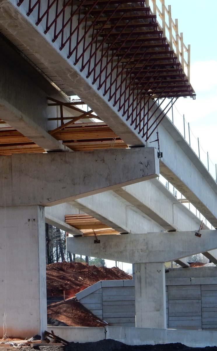 NWC Construction On Schedule Bridges 38 bridges; 8 will be completed in 2015, another 22 will be under construction by the end of 2015 208 spans for a total bridge length of 5.