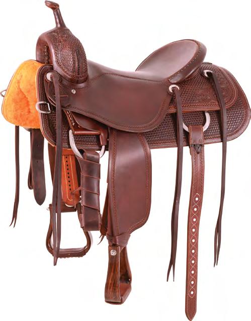 MATT GAINES CUTTER NCHA Hall of Fame member Matt Gaines teamed up with Martin Saddlery to design a cutting saddle that offers riders and their horses a competitive edge.