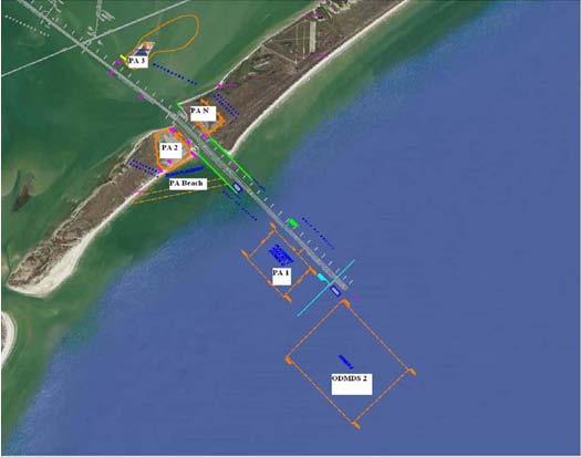 ERDC/CHL TR-11-2 7 PA 1 Table 1. Potential dredged material disposal sites (modified from PMP; see Figure 8). ODMDS2 PA 2 PA 3 Beach PA-N Located offshore on the south side of the channel.