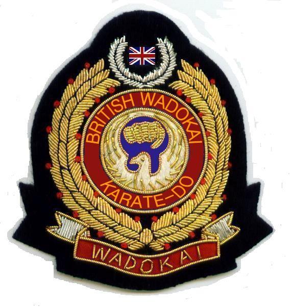 Page 8 英国和道会空手道連盟 -本部道場 Official British Wado Kai Clothing & Equipment British Wado Kai Embroidered Cloth Badges NEW PRICE @ 2.75 2.75 each, P&P Free! NB: All badges to be worn on left breast or arm.