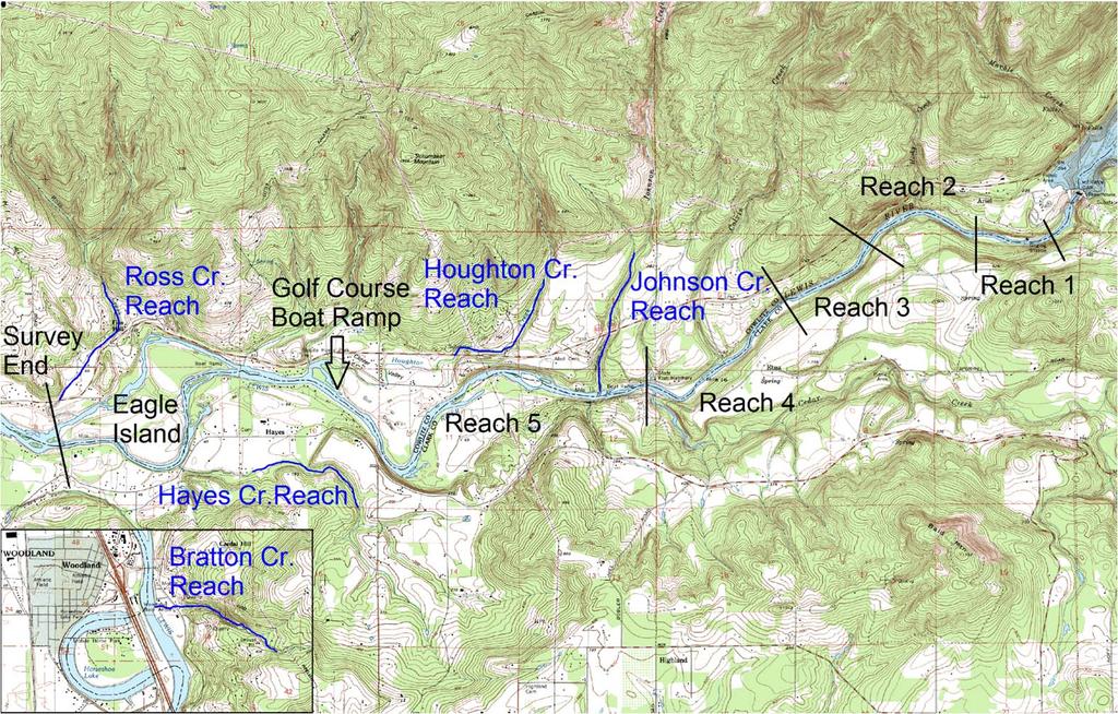 2015 North Fork Lewis River and tributaries downstream of Merwin