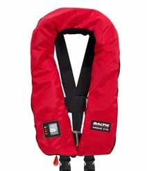 M.E.D./SOLAS lifejackets M.E.D. / S O LA S M.E.D./SOLAS approved inflatable lifejackets for demanding industrial use. Double safety through twin chambers.