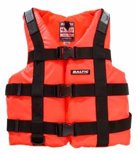 Industrial buoyancy aid EN ISO 12402 rib hybrid LIFEJACKET baltic Rib A hybrid lifejacket for extreme conditions. The buoyancy is provided by both closed cell foam and an inflatable bladder.