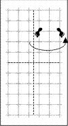 Movement Chart for eiunchin (8 th Kata) Page 6 of 6 10 - Ju 1 - Ichi 2 i Continue looking west, but turn your body south, pivoting on the toes of both feet.
