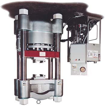 IMPORTANT SAFETY INFORMATION National Four Post Swaging Machine Operation Safety NEVER use dies that are cracked, worn or abraded (galled). NEVER use dies that have an oversized cavity.