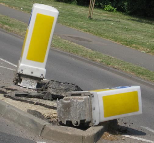 I ve seen situations where people have installed fixed bollards when they should have used a removable device. And vice versa.