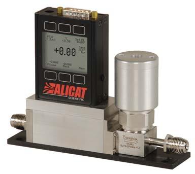MODEL MCV MASS FLOW CONTROLLER for the VACUUM COATING INDUSTRY The Alicat model MCV mass flow controller is designed for applications that require tight shut-off such as vacuum coating and sputtering