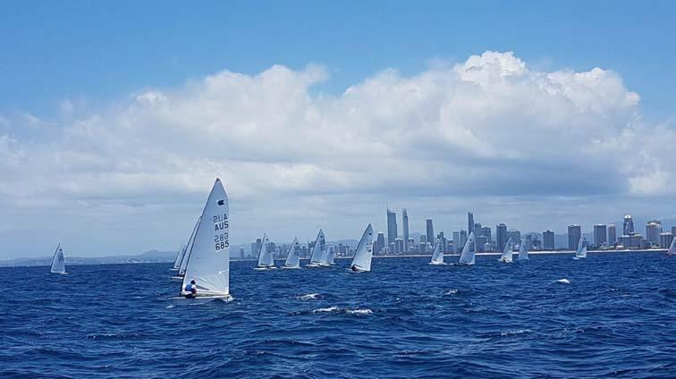 After only 12 months, 13 boats had joined the fleet and the Queensland OK Dinghy Association was created.