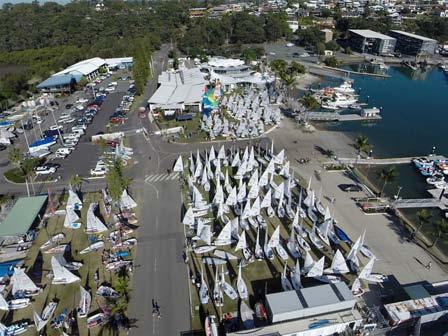 OK Dinghy 2023 World Championships at the Royal Queensland Yacht Squadron RQYS would aim to hold the event in February 2023.