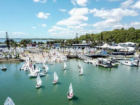 South East Queensland has a strong fleet of OK Dinghy's, with over 20 boats competing at the 2018 Queensland Championships.