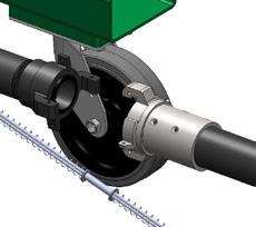 couplings must be properly secured before operating.