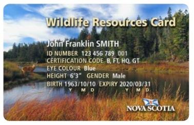 APPENDIX C: WILDLIFE RESOURCES CARD The expiry date of all existing Wildlife Resources Cards is being extended.