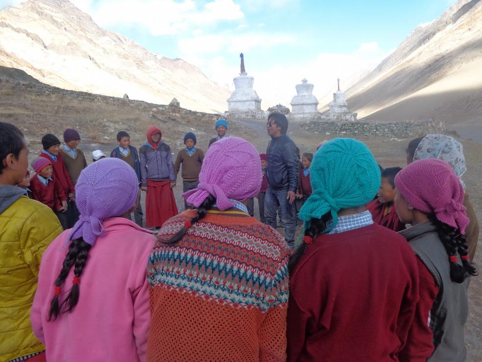NEWSLETTER YOUNG GUNS conducts its fourth workshop in Rangdum, Zanskar In continuation with their drive to catch them young, conducted their fourth workshop at the Government Middle School in