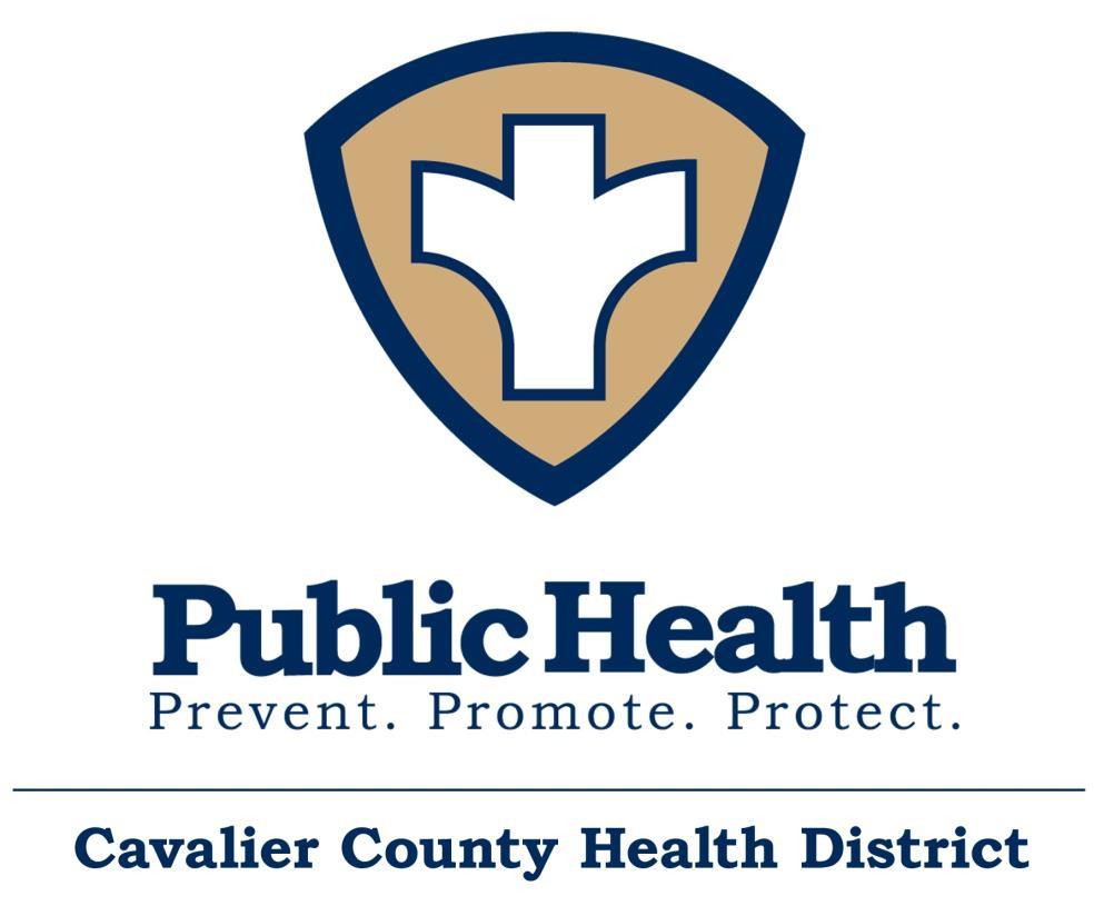 EFFECTIVE: July 1, 2013 CAVALIER COUNTY HEALTH DISTRICT