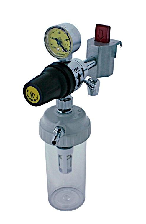 easily be opened - close - Bottled - ON-OFF Switch - With pressure gauge VCM-VRMT-x Vacuum Regulators Turbo System - BS, DIN or AFNOR standard probe - Set the