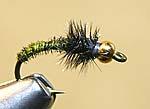 Midge Flies Bead Head Hacklestem midge pupa - # 14-18 Pheasant Tail Midge pupa - # 14-18,