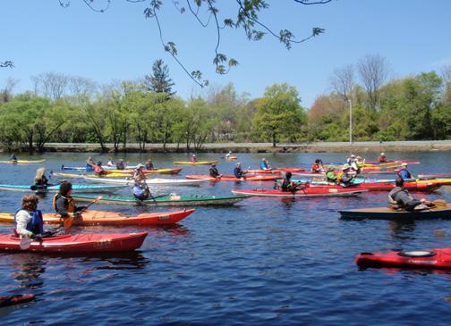 About the Run of the Charles The Run of the Charles: Boston s Premier Paddling Race is the largest flat bottom boat race in New England and is a major event in Greater Boston, kicking off the canoe,