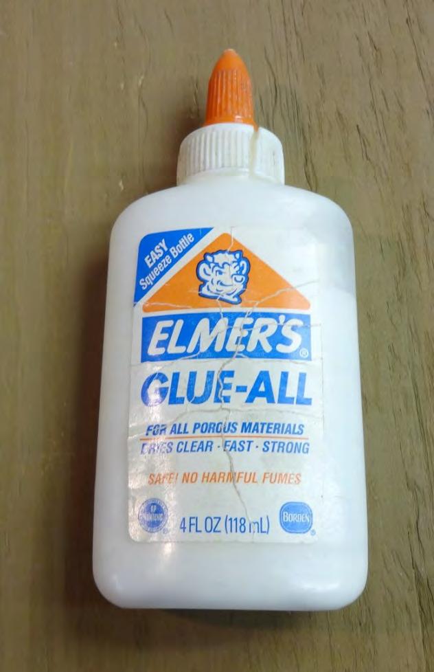 Tools & Materials: Ballasting Track An old empty bottle of Elmer s Glue Poor some concentrated Matte Medium into the empty