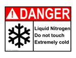 Physical Hazards XI Liquid Nitrogen (LN2): Wear insulated or cryoprotective gloves when accessing LN2. Note: cotton gloves are not sufficient.