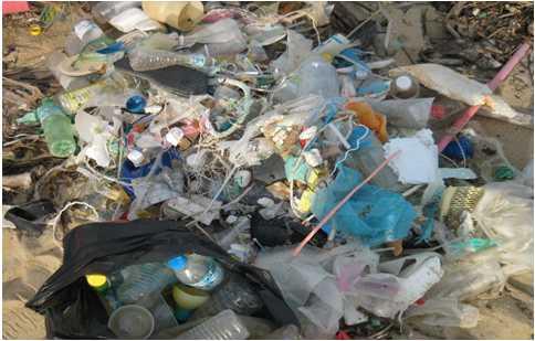 While most of the debris found on Batu Burok beach came from recreational activities, it was found
