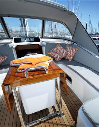 Tiger is a new Oyster 625, and like her sisterships in this awardwinning class, she offers a great balance of interior and exterior space, she is super sailing/cruiser.